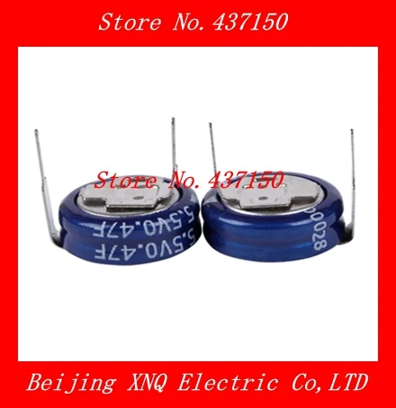 10 шт./партия суперфарадный конденсатор 0 47f 5 В|capacitor farad|capacitor cathodelot bracelet |