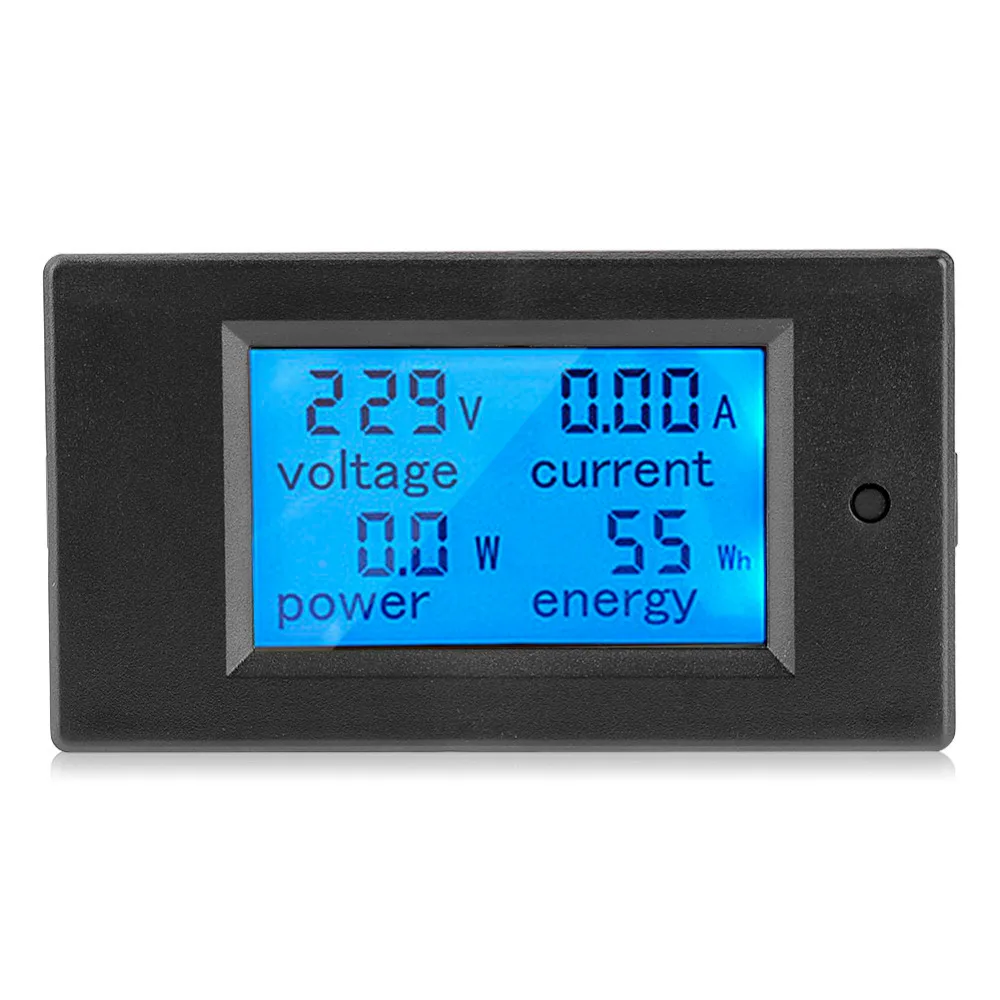 

100A 22KW Power Meter Monitor Digital LED Accurate kWh Watt Energy Meter Voltage Current Power Voltmeter Ammeter