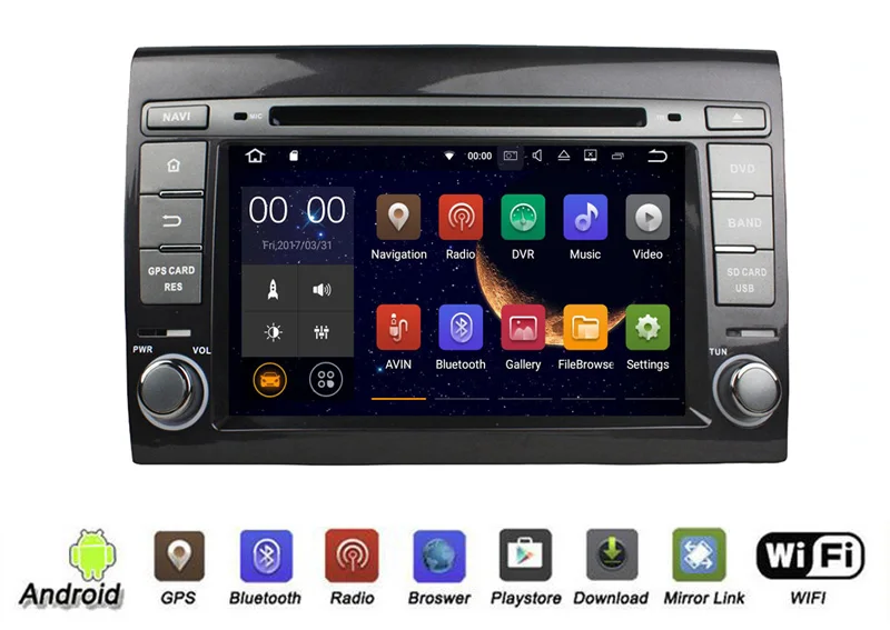 Perfect Yessun For Fiat Bravo 2007~2012 Android Multimedia Player System Car Radio Stereo GPS Navigation Audio Video 2