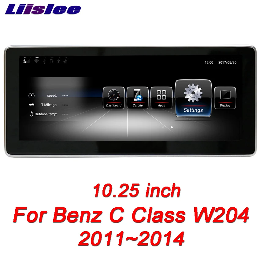 Perfect Liislee 10.25" Android For Mercedes-Benz C-Class W204 2011~2014 touch screen GPS Navigation radio stereo dash multimedia player 0 Perfect Liislee 10.25" Android For Mercedes-Benz C-Class W204 2011~2014 touch screen GPS Navigation radio stereo dash multimedia player 0