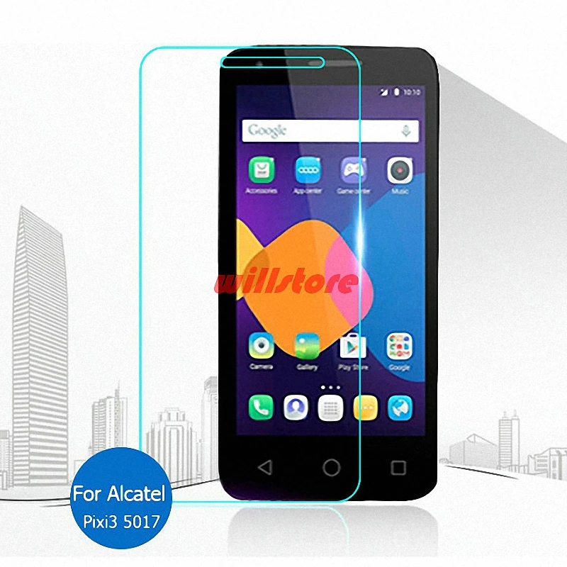 

for Alcatel One Touch Pixi 3 4.5 OT 4027A 4027D 4028A 5017A 5017D Tempered Glass Screen Protector Film glass Protective Film