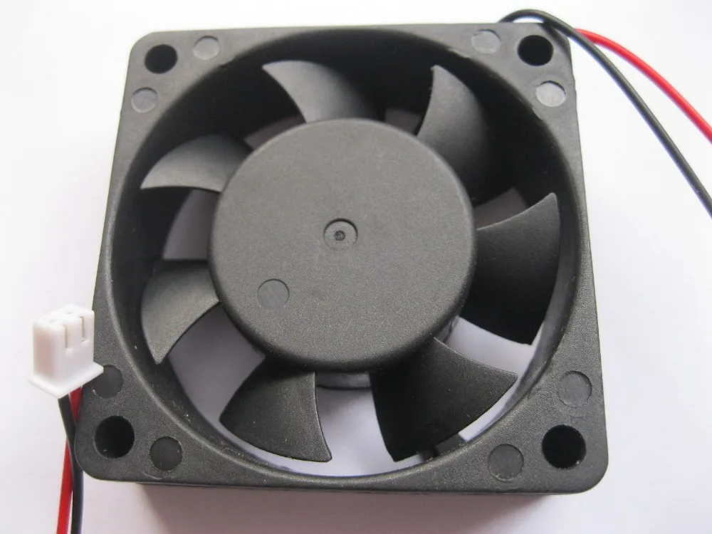 

10 pcs Brushless DC Cooling Fan 7 Blade 5V 6020s 60x60x20mm 2 Wires