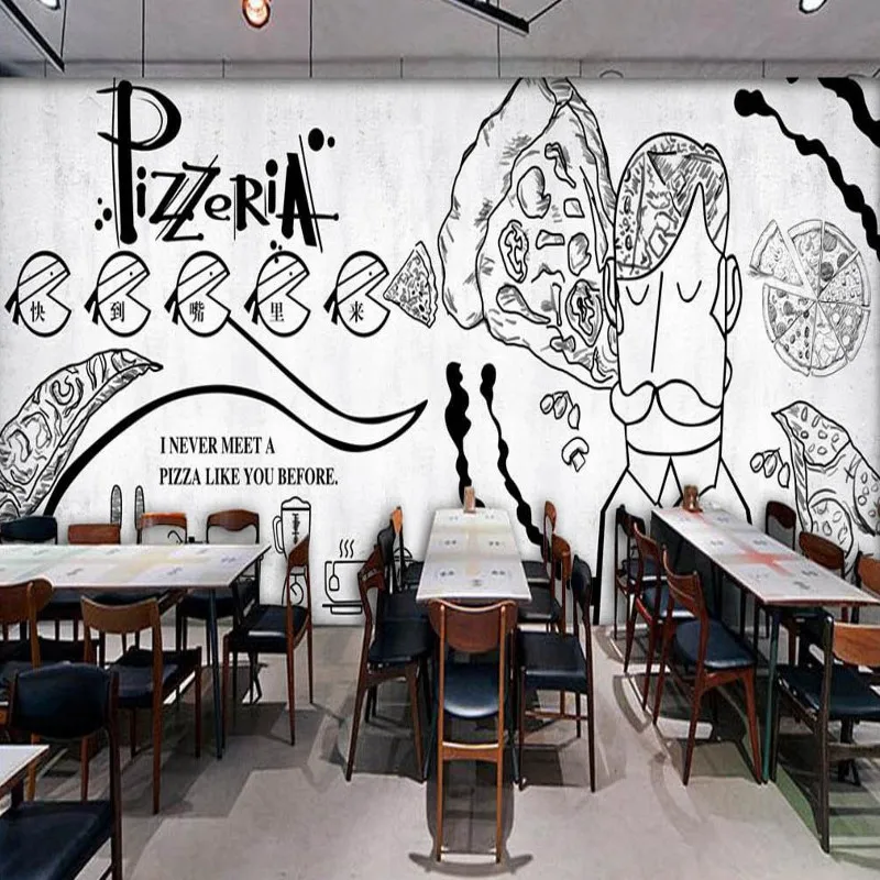 Large Wall Mural Of Restaurant Kitchen Large Wall Mural Of Restaurant Kitchen