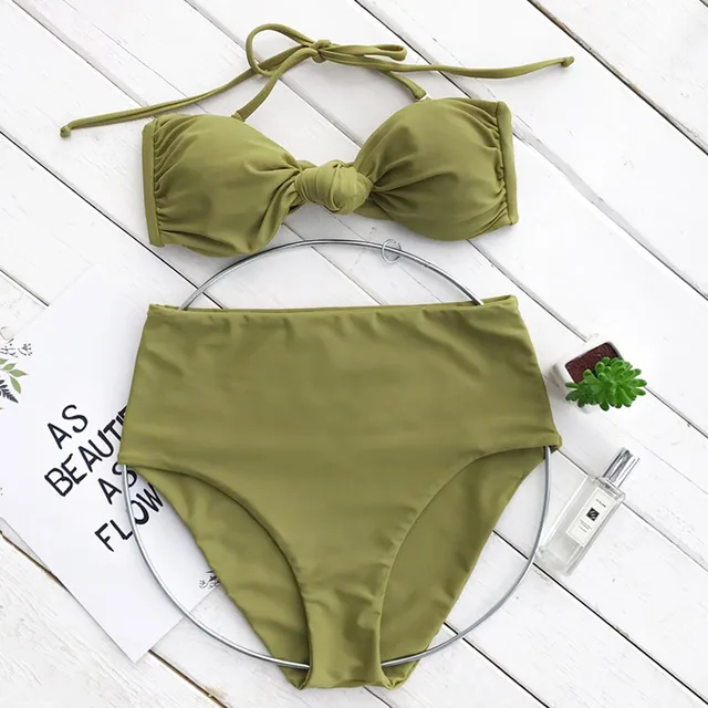 Special Price CUPSHE Green Tea Halter Bikini Set High-waisted Swimsuit Bathing Suit Brazilian Biquini Monokini Maillot De Bain Special Price CUPSHE Green Tea Halter Bikini Set High-waisted Swimsuit Bathing Suit Brazilian Biquini Monokini Maillot De Bain