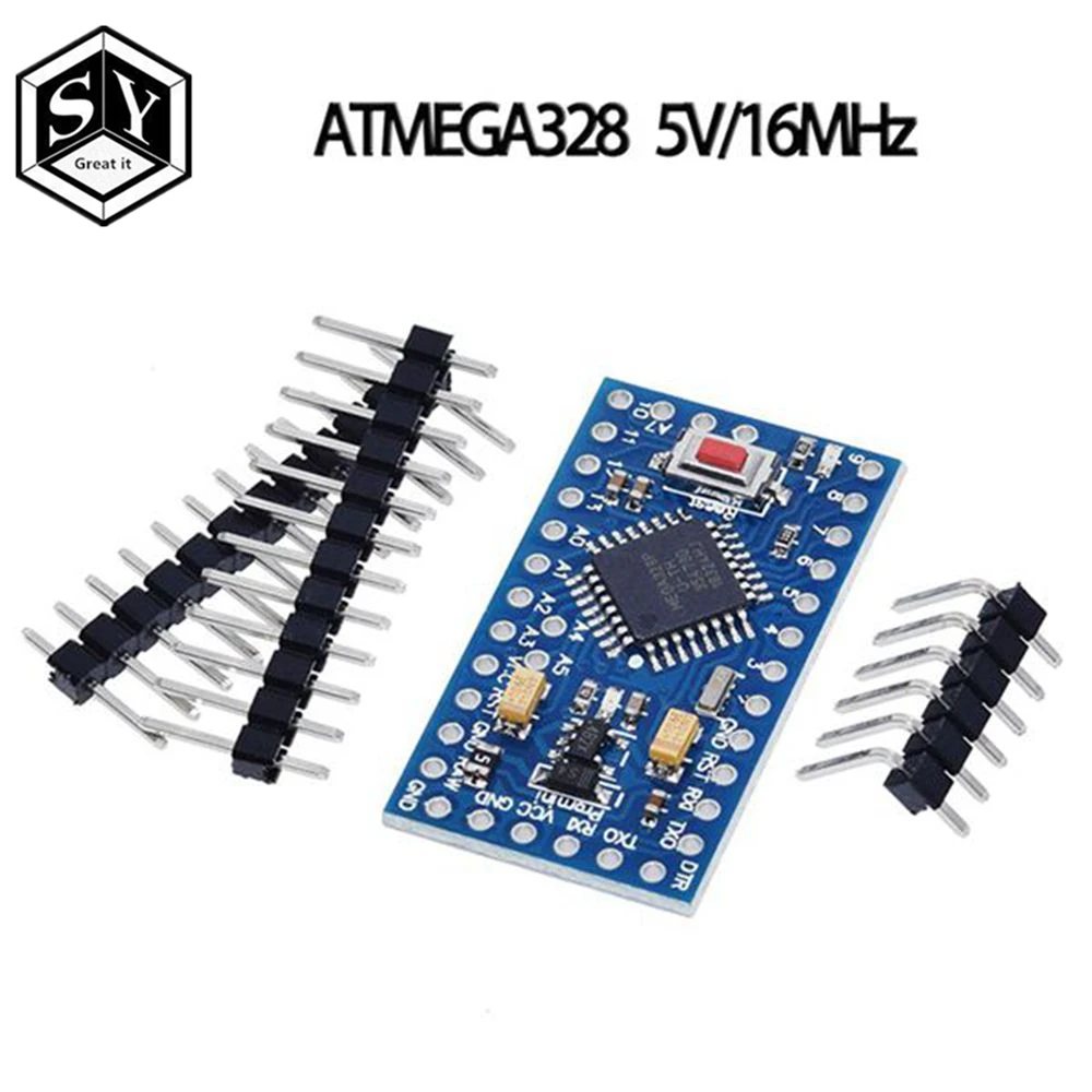 Отлично это 1 шт. с Загрузчиком Pro Mini ATMEGA328P 328 мини ATMEGA328 5 В/16 МГц для arduino