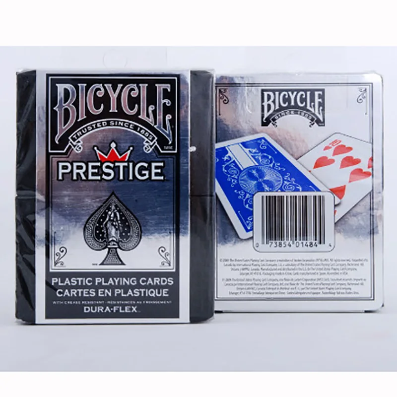 

Blue/Red Prestige Plastic Playing Cards Magic Category Poker Cards for Professional Magician