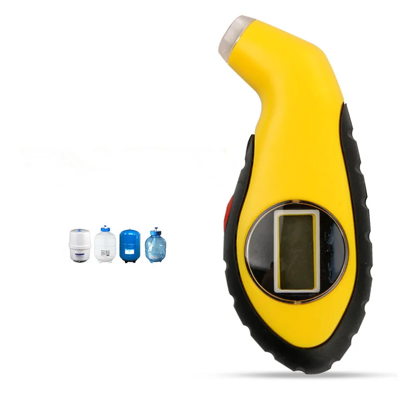 

10PCS PSI Digital Tire Tyre Air Pressure Gauge Tester Meter Tool For Auto Car Motorcycle PSI KPA BAR barrel pressure gauge