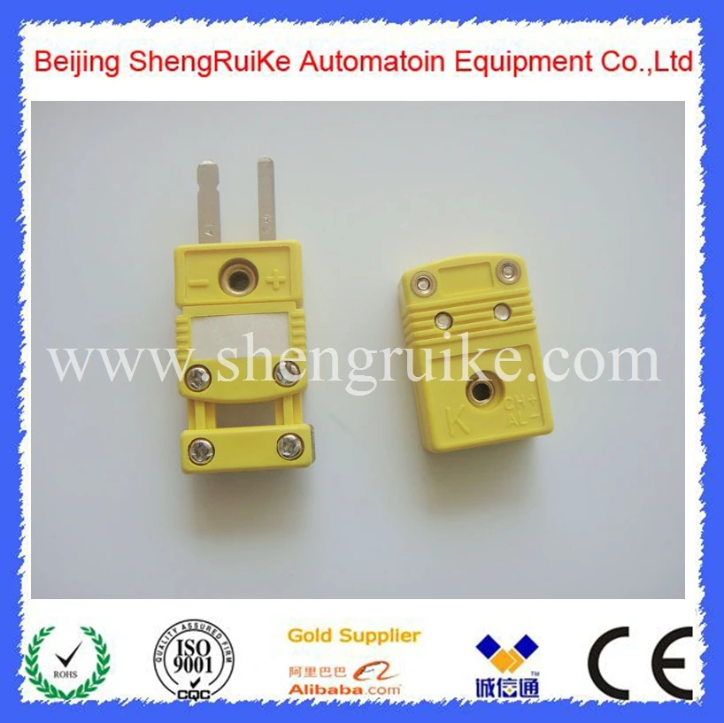 

Cable Clapm Type K Mini Thermocouple Connector
