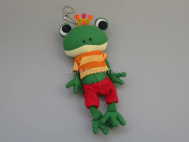 

Cute Mini Cut the Rope Frogs Plush Toy Small Pendant Cute Frog Stuffed Animals Children Gift 15 CM