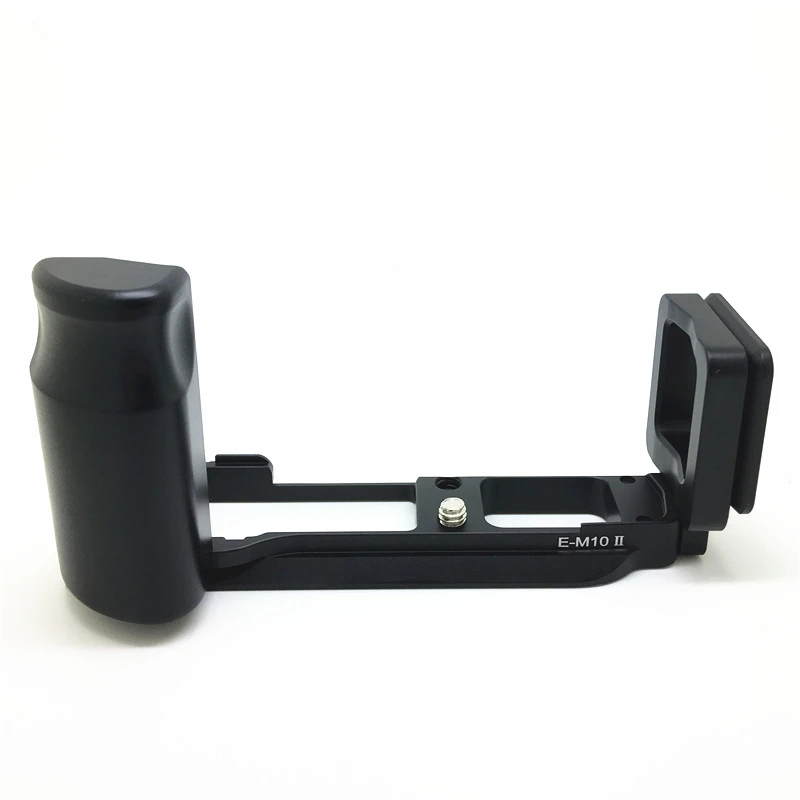 

L-shaped Vertical Shoot Quick Release Plate Bracket Hand Grip Holder for Olympus OM-EM10II EM10 Mark II Camera Arca Swiss Tripod