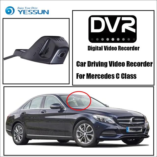 Modest YESSUN Front Camera Dash HD 1080P Not Reverse Parking Camera Car DVR Digital Video Recorder For Mercedes C Class Modest YESSUN Front Camera Dash HD 1080P Not Reverse Parking Camera Car DVR Digital Video Recorder For Mercedes C Class