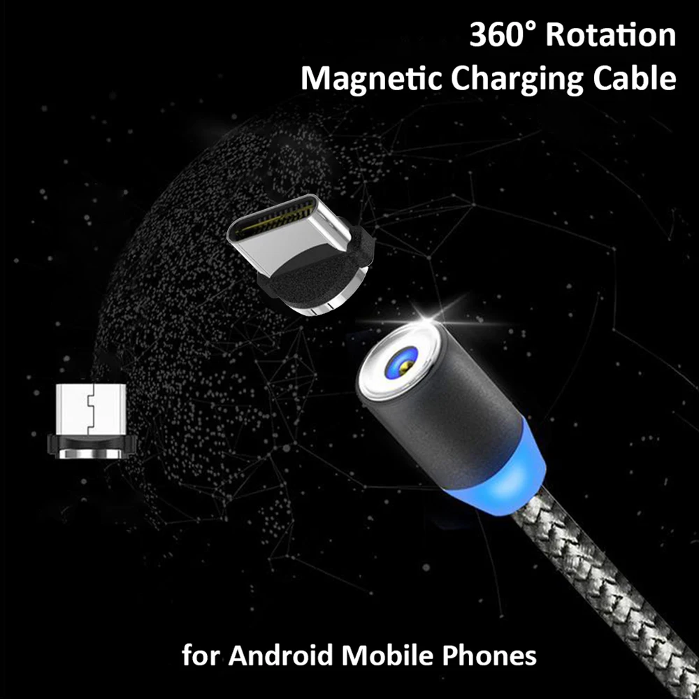 

Magnetic Micro USB Charging Port Adapter Converter For Samsung Xiaomi Huawei Android Phones Tablets [Head Only]