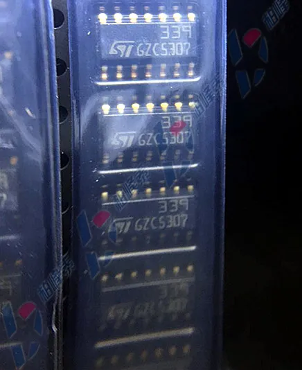 

LM339DT silkscreen: 339 SOP-14 voltage comparator imported original can be shot raig