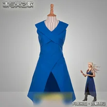 Madre de Dragones de Canción de Hielo y Fuego/Juego de Tronos Vestido Cosplay Traje de Halloween para mujeres