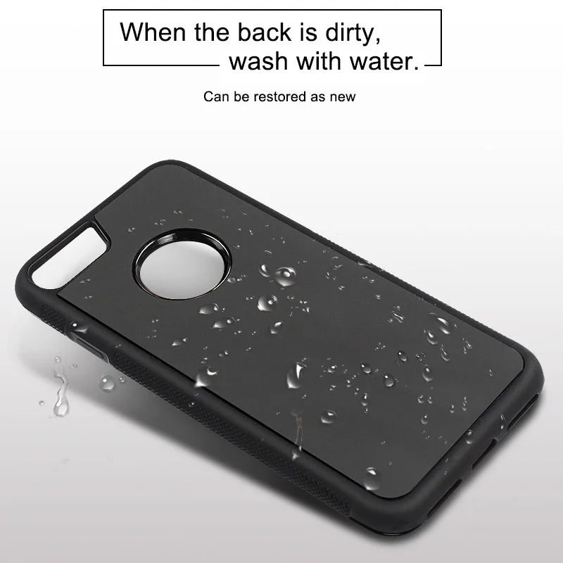 Антигравитационный чехол для телефона для Iphone 7 8 антигравитационный магический нано всасывающий чехол АДСОРБИРОВАННЫЙ автомобильный чехол грязестойкий противоударный#8