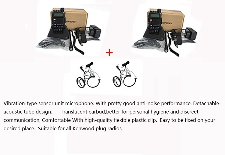 2 шт. UV5R VOX 10 км портативная рация пара двухсторонняя радиостанция автомобиль CB Ham Радио для Bao Feng полицейское оборудование uv 5r Baofeng UV-5R