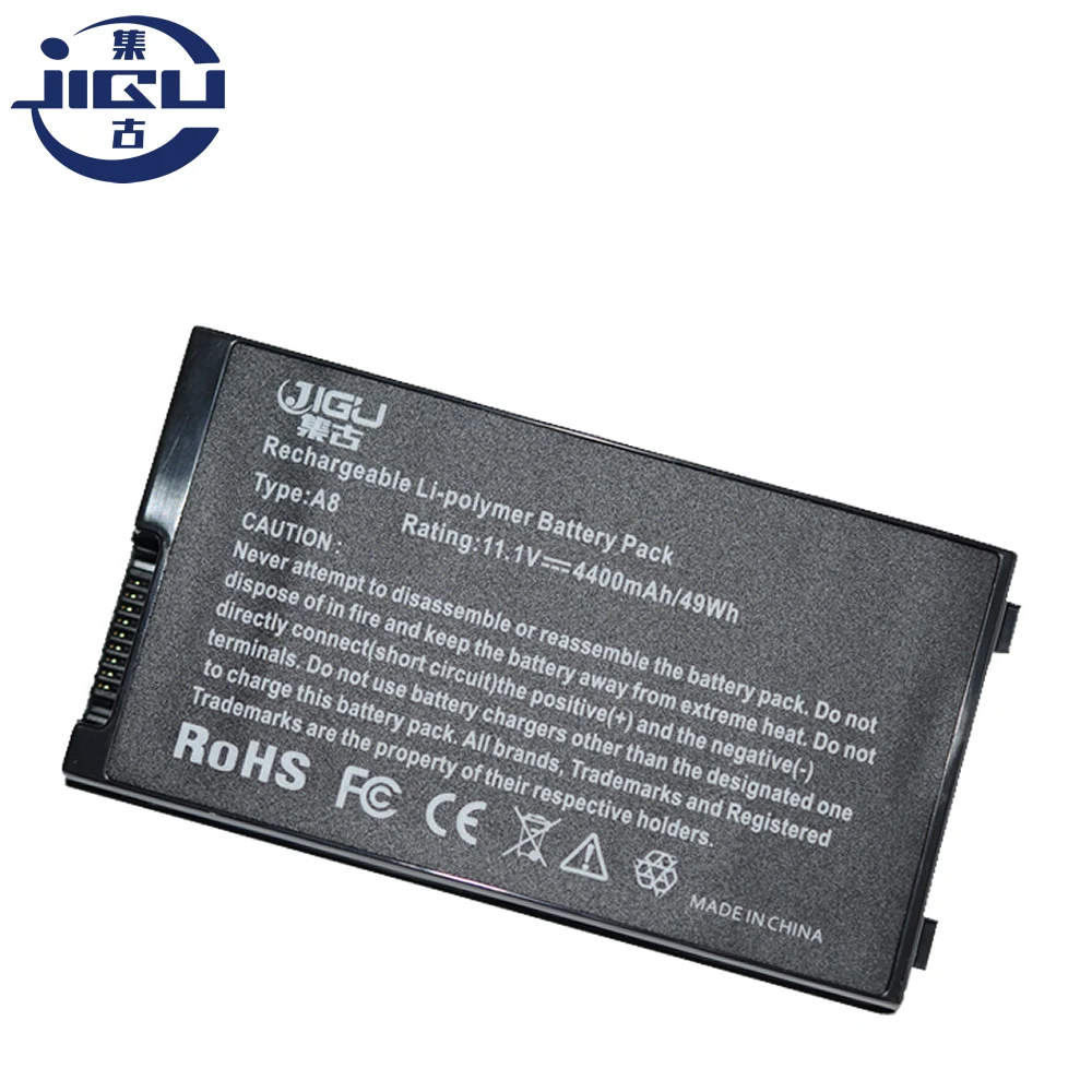

JIGU Laptop Battery for ASUS A32-A8 A72DY A8Z F8 F8S A8A F8Sa Z99J A8E A8F A8Fm F8V A8H A8H X80 X80H A8Jv X80L A8M X80N