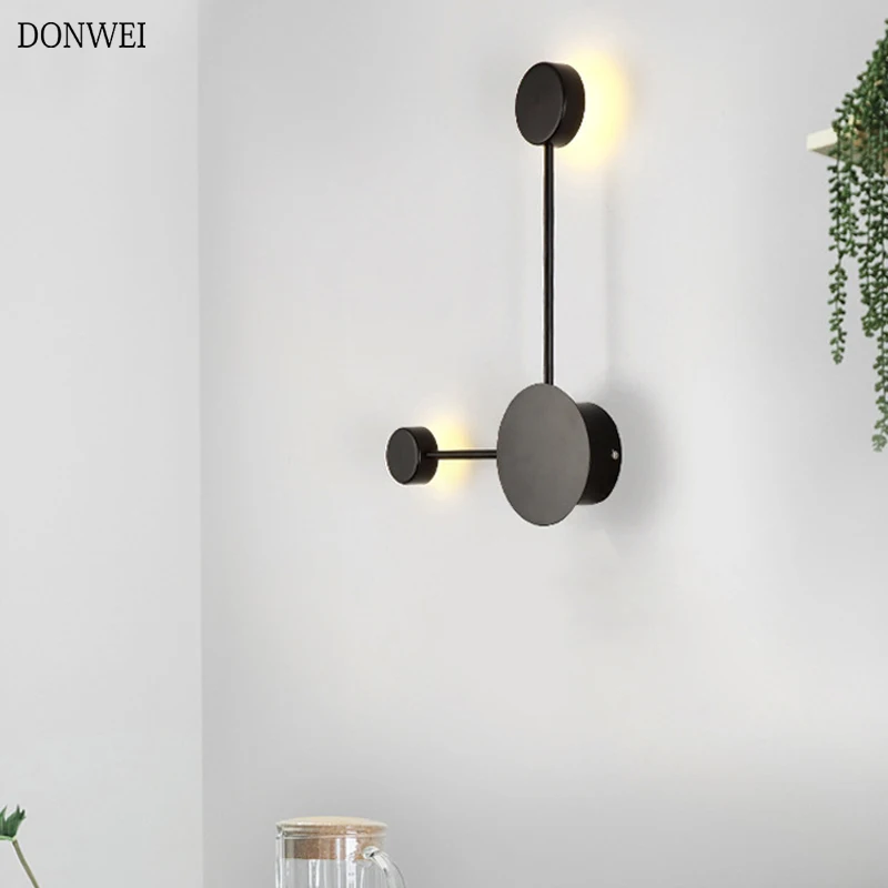 

Modern 8W LED Wall Lamp Living Room Creative Indoor Wall Light Bedroom Bedside Decoration Corridor Hotel Wall Lamps AC85-265V