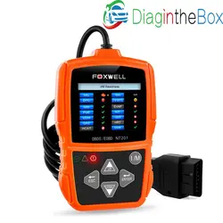 Foxwell NT201 EOBD OBD2 автомобильный двигатель сканер света код ошибки читатели I/M готовность живая Дата OBD2 Авто диагностический инструмент