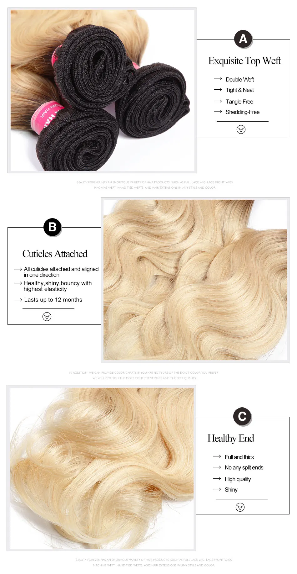 ombre body wave hair (3)