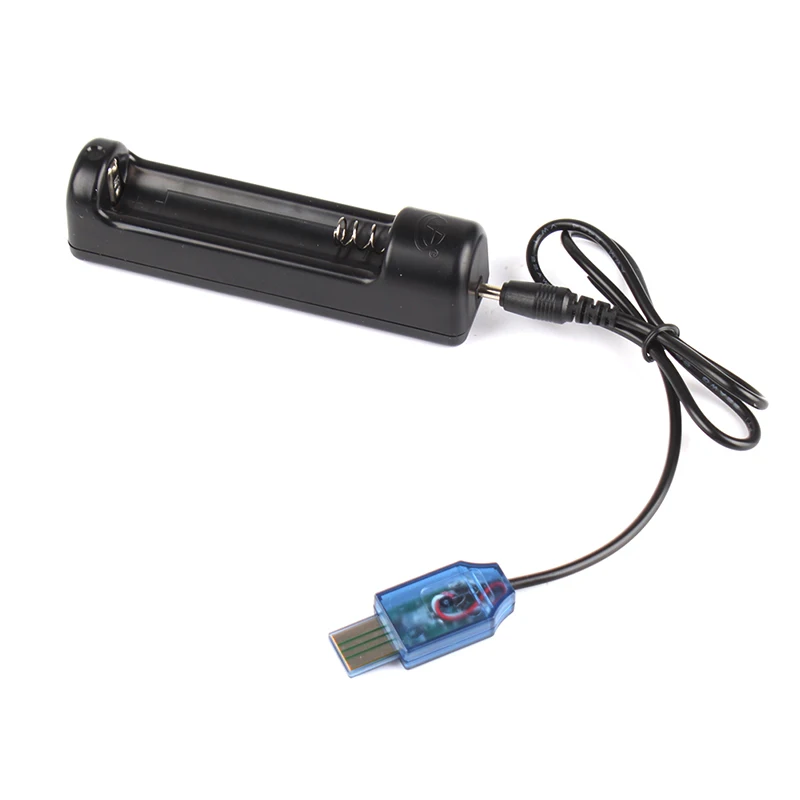 

New Portable USB Li-ion 18650 Battery Charger Rechargeable Function for 14650 17670 18700 Batteries #31266