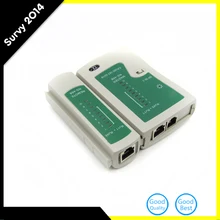 Professionale RJ45 RJ11 RJ12 CAT5 UTP di Rete LAN USB Cable Tester Detector Remote Strumenti di Test di Rete Strumento