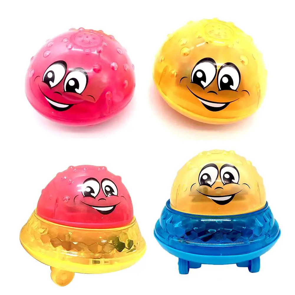 

Funny Infant Children's Electric Induction Sprinkler Water Spray Toy Light & Music Rotatable Baby Play Bath Toy Kids Water Toys