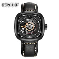 CAROTIF Элитный бренд Tourbillon для мужчин часы Montre автоматические механические наручные часы мужские Hombre бизнес человек