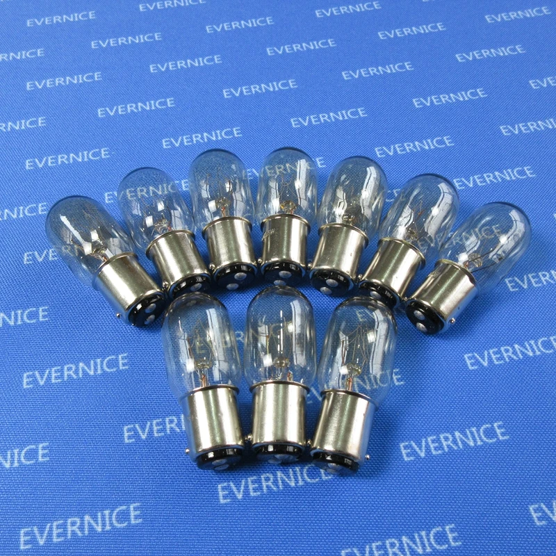 Sewing Machine Light Bulbs ba15d For Singer 221 Featherweight, 222