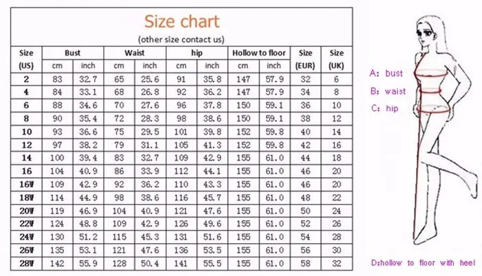 us size measure