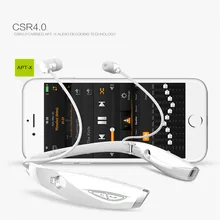 New Fashion Neckband Bluetooth Sport Stereo Headset Zealots H1 HiFi Headphones With Mic For iPhone Samsung