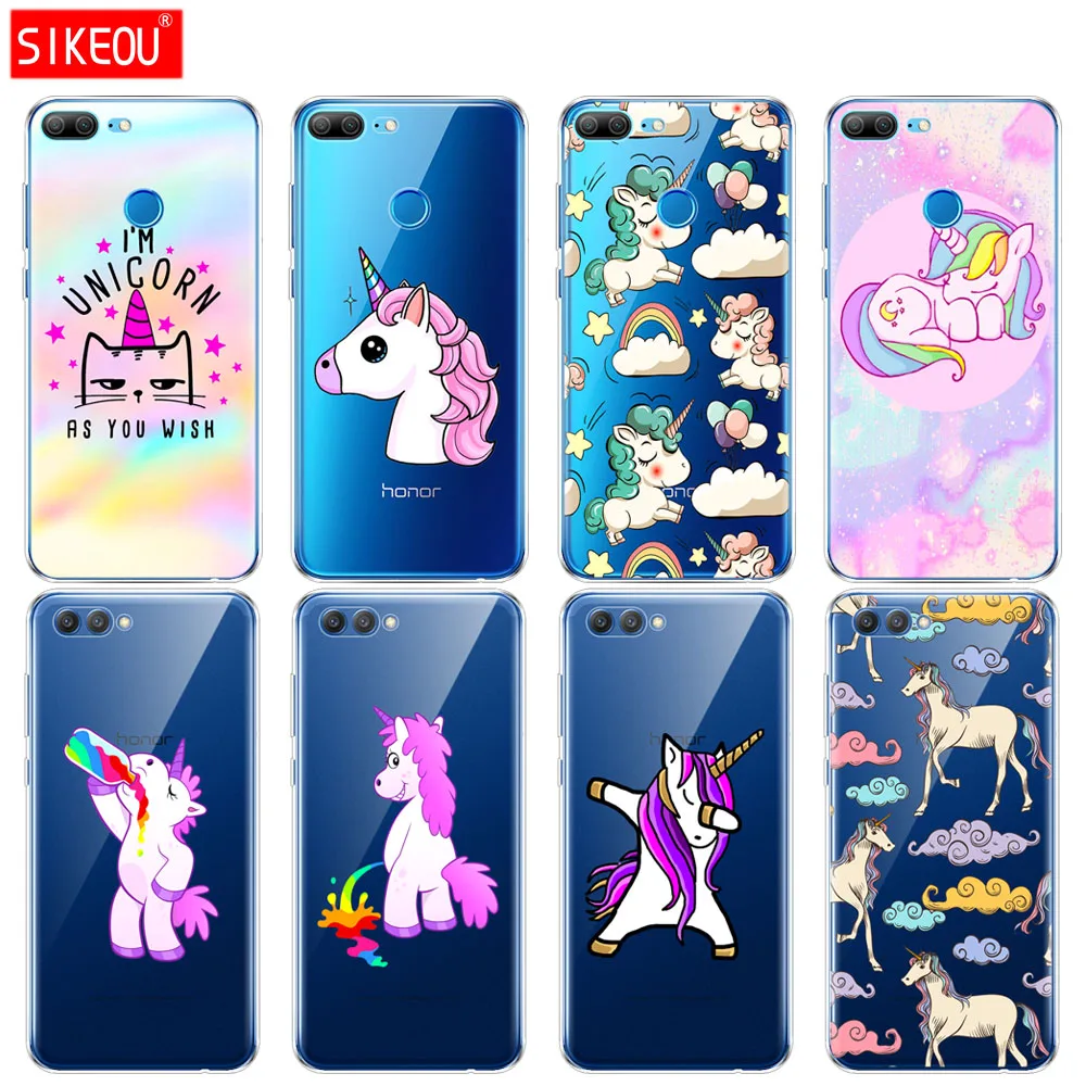 

Silicone Cover phone Case for Huawei Honor 10 V10 3c 4C 5c 5x 4A 6A 6C pro 6X 7X 6 7 8 9 LITE soft tpu Cute Hippo Unicorn Horse