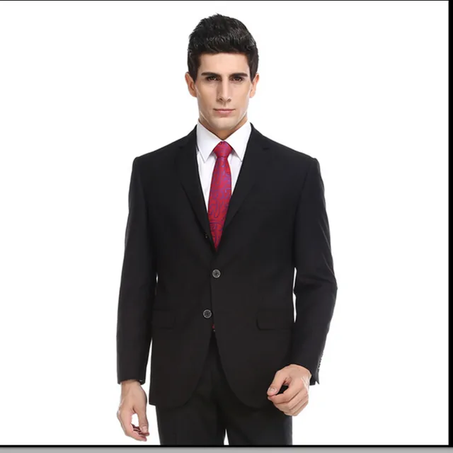 Suit men's suits business professional suit 2 woolly coat