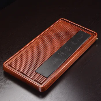 

Rosewood Solid Wood Tea Tray Boutique Chinese Kung Fu Tea Tray Home Office Coffee Table Decoration Tea Accessories Free Shipping