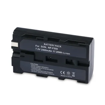 

NASTIMA 7.2V 2400mAh NP-F330 Li-ion Battery for Sony NP-F530 NP-F550 NP-F570 NP-F750 NP-F930 NP-F950 Digital Camera Battery