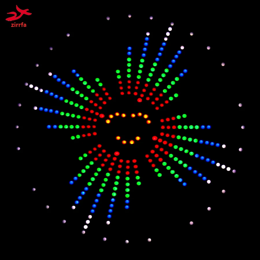 Zirrfa красивый танцевальный светильник cubeed для подарка на день рождения, светодиодный электронный diy комплект