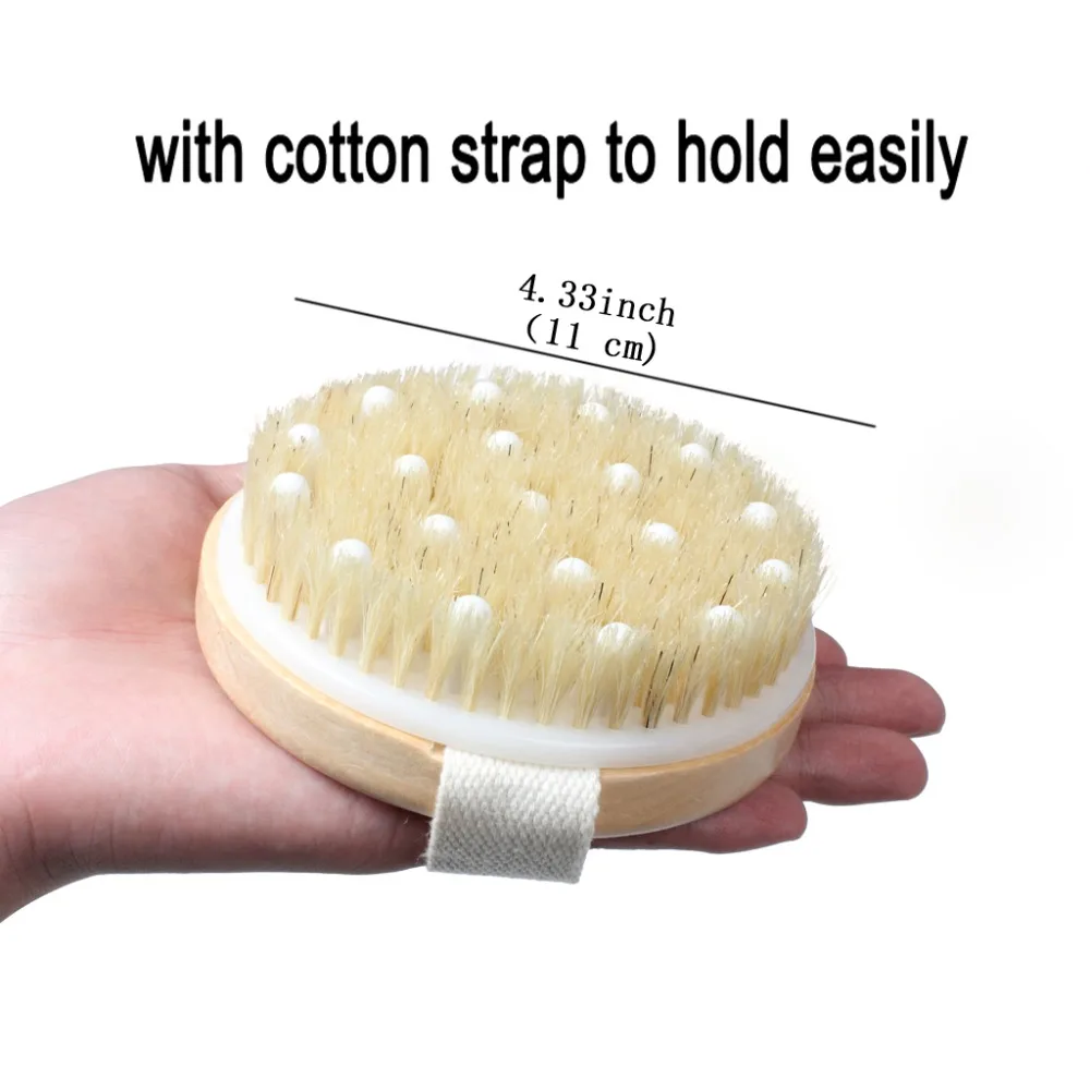 Exfoliating Shower Brush For Cellulite Massager Improve Lymphatic Drainage Removing Toxins (7)