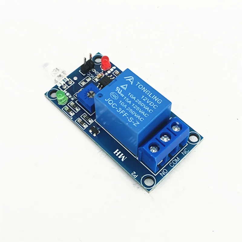 12V Photosensitive diode relay module Optical control switch light detection relay module For arduino