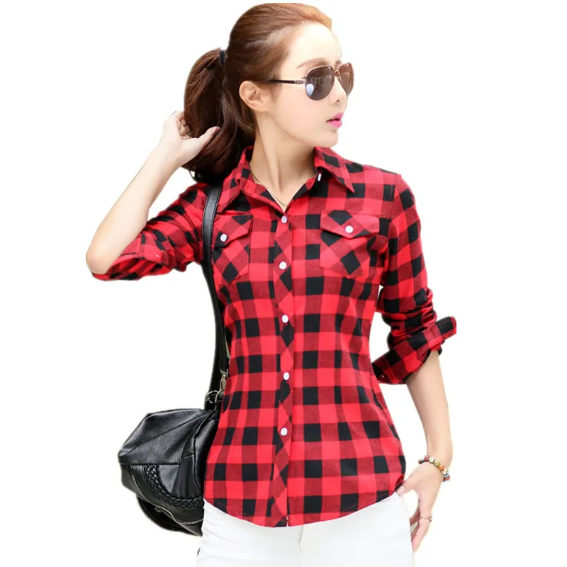 red flannel shirt for girls