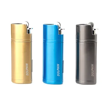 

Compact Jet Butane Lighter Torch Turbo Gas Cigarette 1300 C Fire Windproof Stripe Pipe Lighter No GAS
