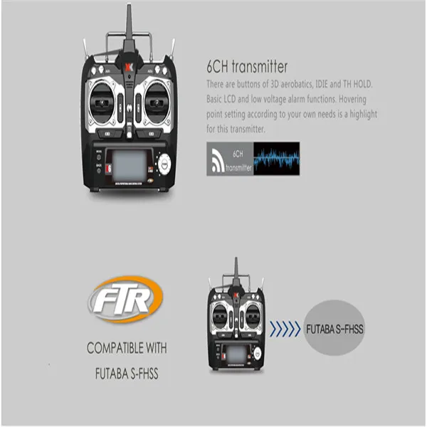 XK K110 Blash 6CH бесщеточный 3D6G система радиоуправления вертолет RTF игрушка дистанционного управления