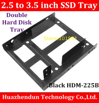 

High Quality New Arrivals 2.5 to 3.5 inch Hard Disk Bracket Solid State Disk Tray Mobile Hard Disk Adapter Tray