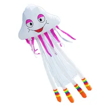 Free Shipping Outdoor Fun Sports 2015 NEW 3D Software Kite/ 5m Single Line Power Jellyfish Kite Good Flying Free Shipping Outdoor Fun Sports 2015 NEW 3D Software Kite/ 5m Single Line Power Jellyfish Kite Good Flying