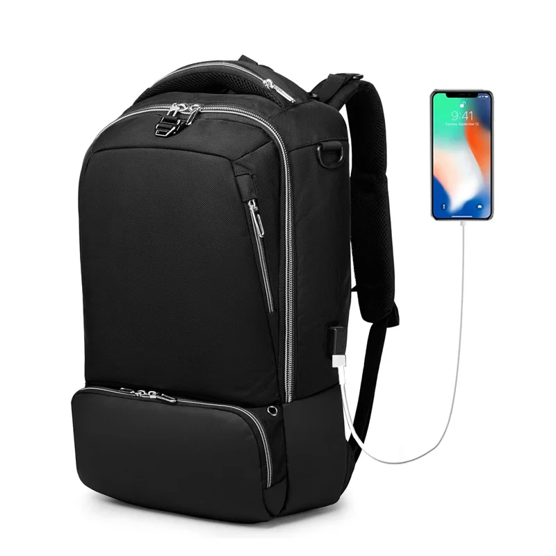 

Multifunction Men Backpack External USB Charging Waterproof Backpack Fashion Oxford Travel Bag Casual School Bag For Teenagers