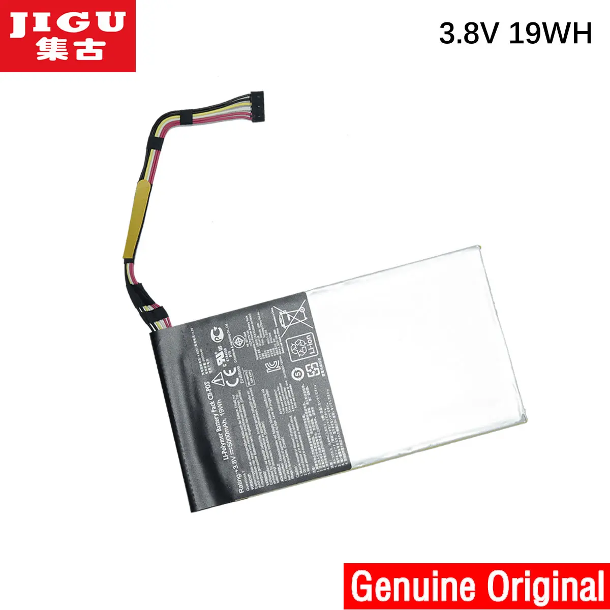 

JIGU C11-P03 Original Tablet Battery For Asus Padfone 2 (A68) Tablet PC 3.8V 5000MAH 19WH C11-P03 batteries