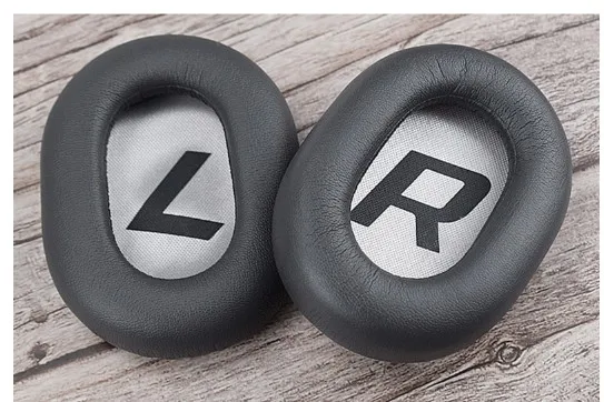 1 пара подушечек для наушников Backbeat Pro 2 Pro2 с беспроводным шумоподавлением. Voyager 8200UC - Цвет: Серый