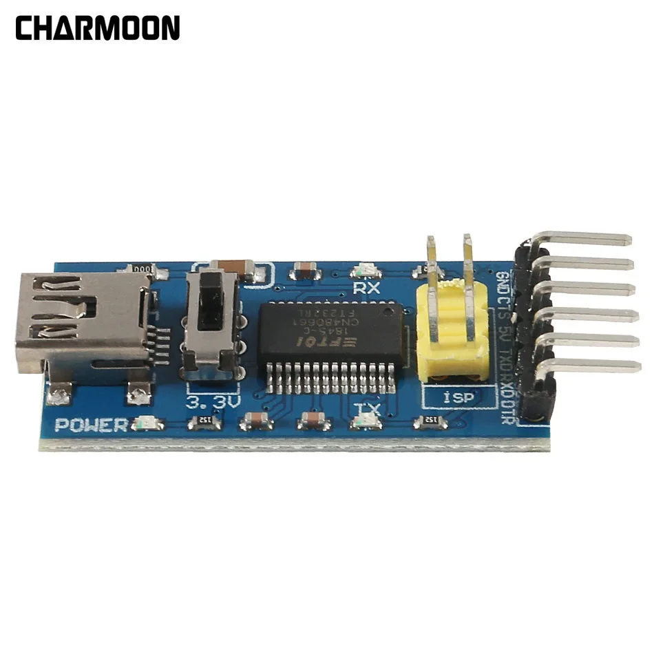 

FT232RL FT232 FTDI USB 3.3V 5.5V to TTL Serial Adapter Module Mini Port for arduino pro mini USB TO 232 USB to TTL