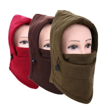 

Mens Winter Hats Balaclava Neck Warmer Unisex Motorcycle Beanies Cap Face Mask Beanie For Women Hat Warm Bonnet Female Hot Sale