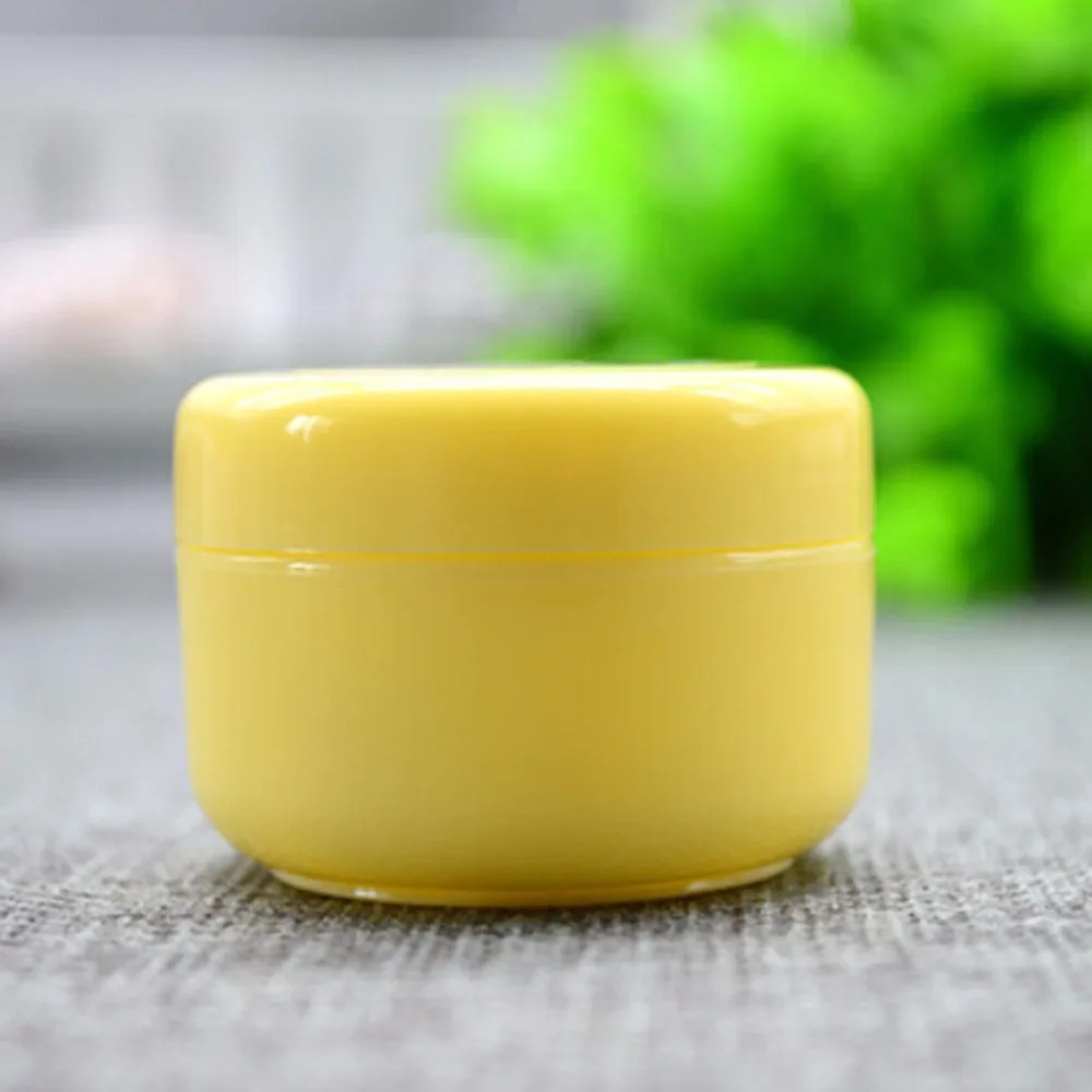 5 قطعة 20/50/100g السفر لوشن كريمي للوجه التجميل الحاويات إعادة الملء زجاجات البلاستيك تجميل فارغ جرة وعاء
