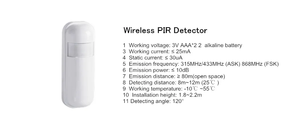 433 МГц беспроводная домашняя GSM система охранной сигнализации IOS Android приложение управление с датчиком детектора Metion
